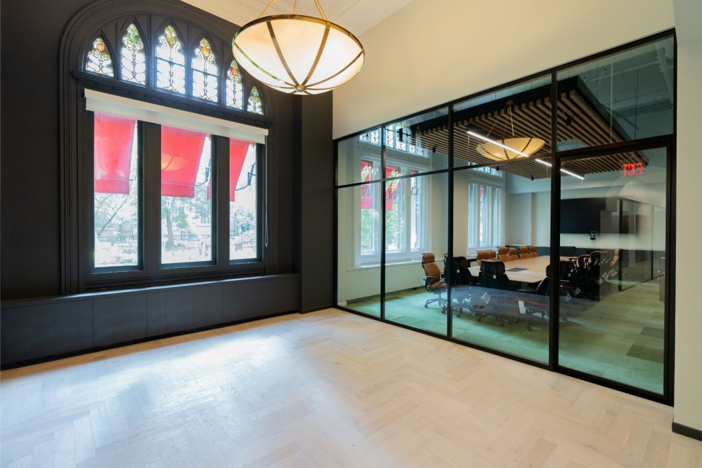 MetroWall's DG Series is a high-acoustic performer that offers sound privacy.